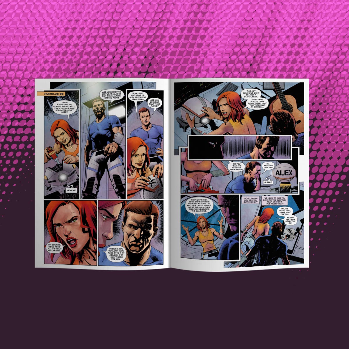 Deliver Us The Moon Comic Book